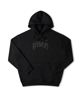 FORMER FORMER - PUNCTURE SATIN HOODIE (BLACK)