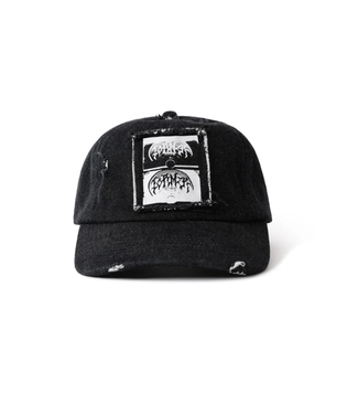 FORMER FORMER - COMPLICRUX DENIM CAP (WASHED BLACK)