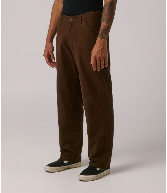 FORMER FORMER - VT CANVAS DISTEND CARPENTER PANT (BROWN)