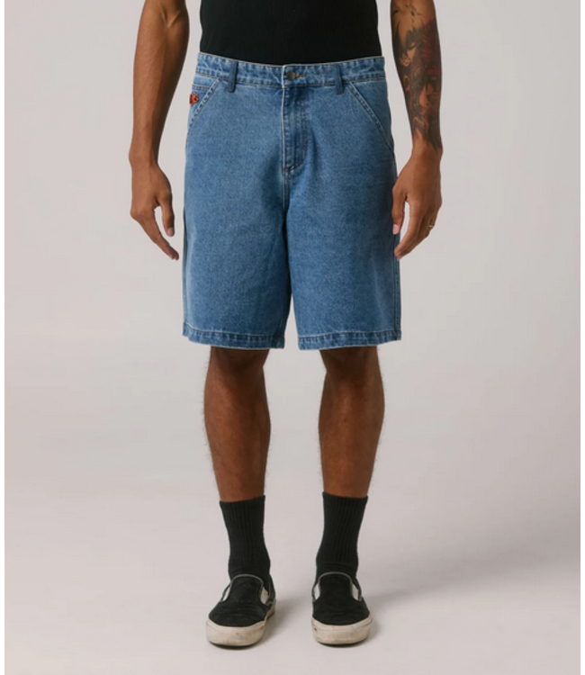 FORMER FORMER - REYNOLDS HALO DENIM 21" SHORT (WORN BLUE)