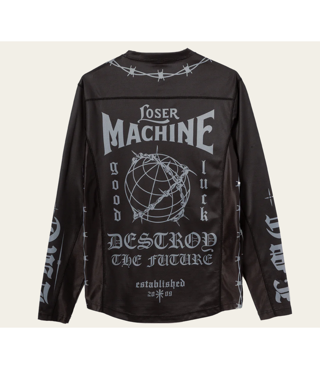LOSER MACHINE LOSER MACHINE - CHAOS JERSEY (BLACK)