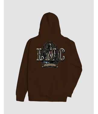 LOSER MACHINE LOSER MACHINE - DEVIATION SWEAT À CAPUCHE (MARRON)