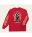 LOSER MACHINE LOSER MACHINE - EXECUTIONER L/S TEE (RED)