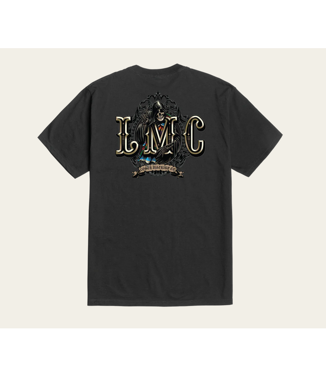 LOSER MACHINE LOSER MACHINE - DEVIATION TEE (BLACK)
