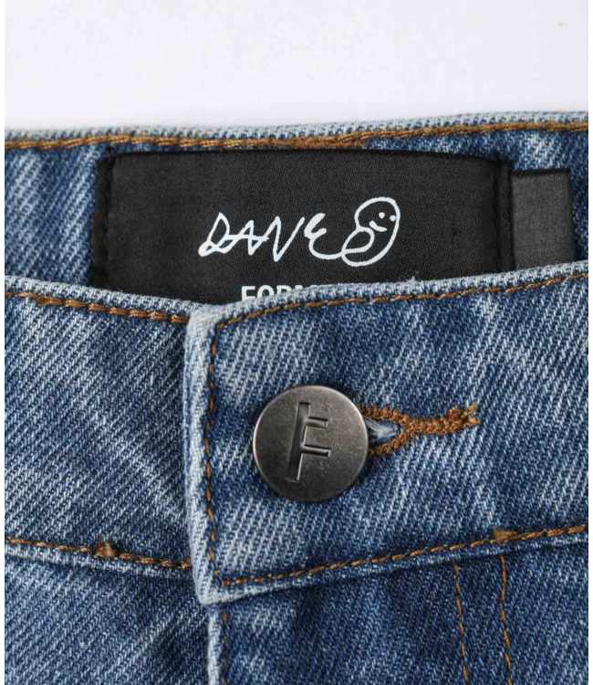 FORMER FORMER - REYNOLDS HALO DENIM 21" SHORT (WORN BLUE)