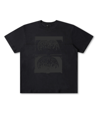 FORMER FORMER - COMPLICRUX TEE (BLACK OVERDYE)