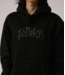 FORMER FORMER - PUNCTURE SATIN HOODIE (BLACK)