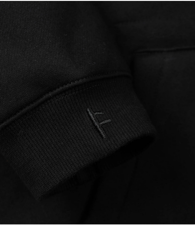 FORMER FORMER - PUNCTURE SATIN HOODIE (BLACK)