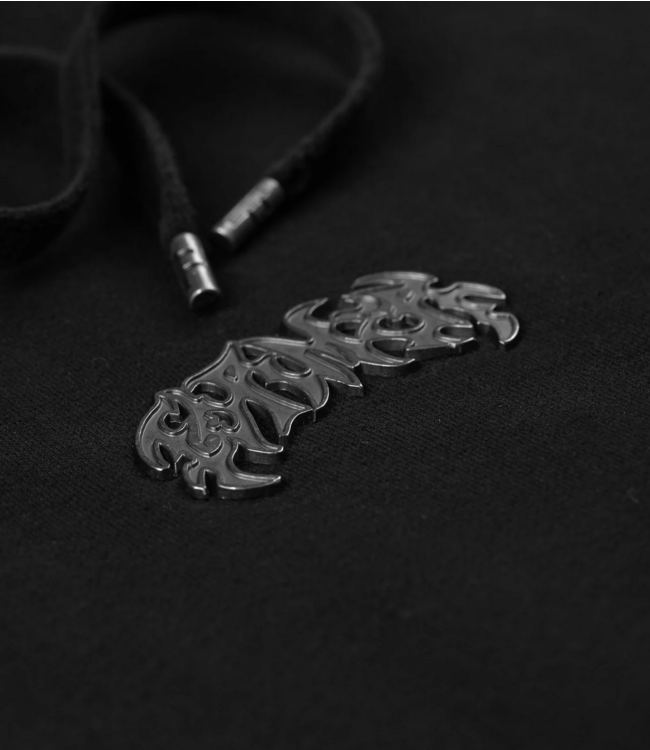 FORMER FORMER - PUNCTURE METAL HOODIE (WASHED BLACK)