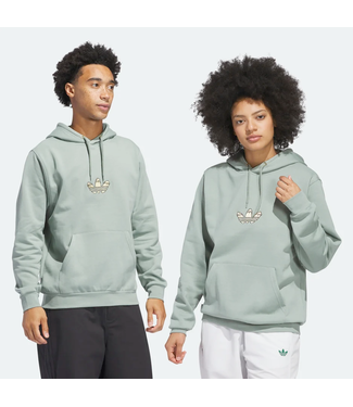 ADIDAS ADIDAS - HJ HOODIE (SILVER GREEN) ADIDAS ADIDAS - HJ HOODIE (SILVER GREEN)
