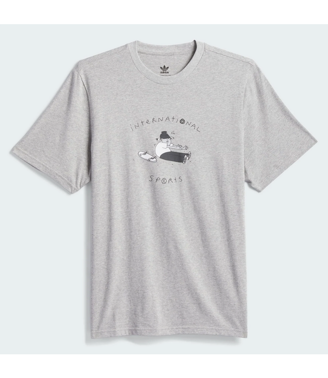 ADIDAS ADIDAS - HJ STRETCH TEE (GREY HEATHER)