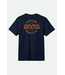 BRIXTON BRIXTON - GIBSON TEE (WASHED NAVY)