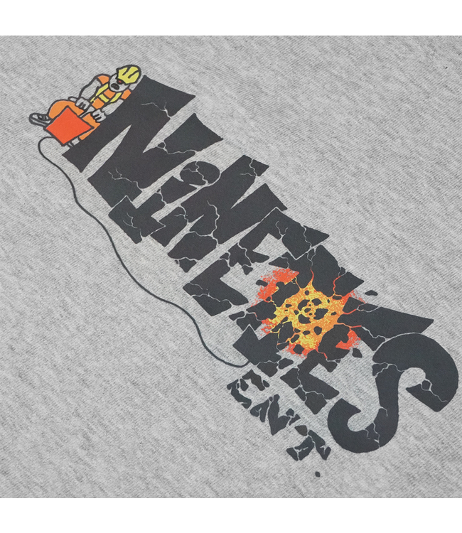 NINETIES ENTERTAINEMENT NINETIES ENTERTAINEMENT - BLOW UP SWEAT À CAPUCHE (GRIS)