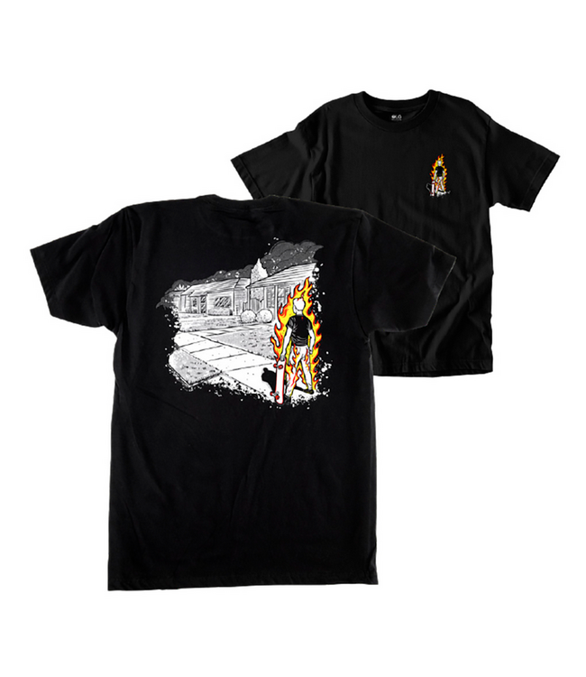 RED DRAGON RDS - SUBURBS TEE (BLACK)