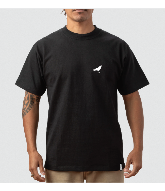 ROOKERY ROOKERY - SMALL LOGO BRONX TEE (BLACK)