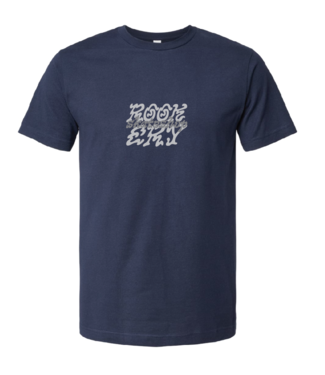 ROOKERY ROOKERY - WAVY T-SHIRT (MARINE FONCÉ)