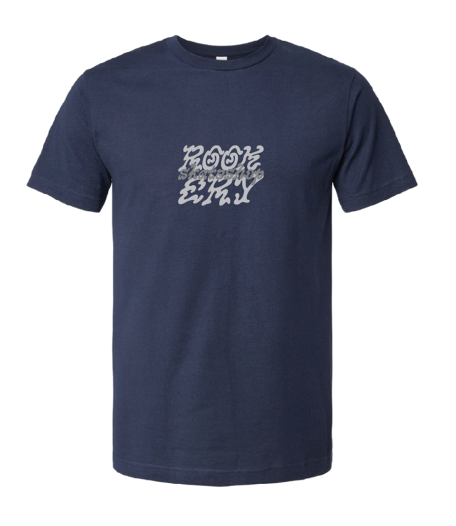 ROOKERY ROOKERY - WAVY T-SHIRT (MARINE FONCÉ)