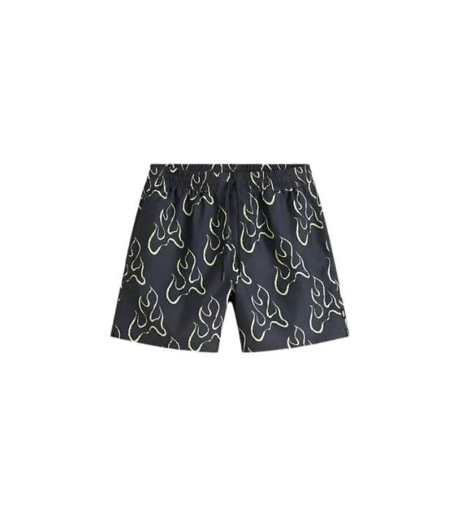 VANS VANS - PRIMARY PRINT ELASTIC BOARDSHORT (ASPHALT)