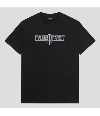PASS-PORT PASS-PORT - SCREWED T-SHIRT (NOIR)