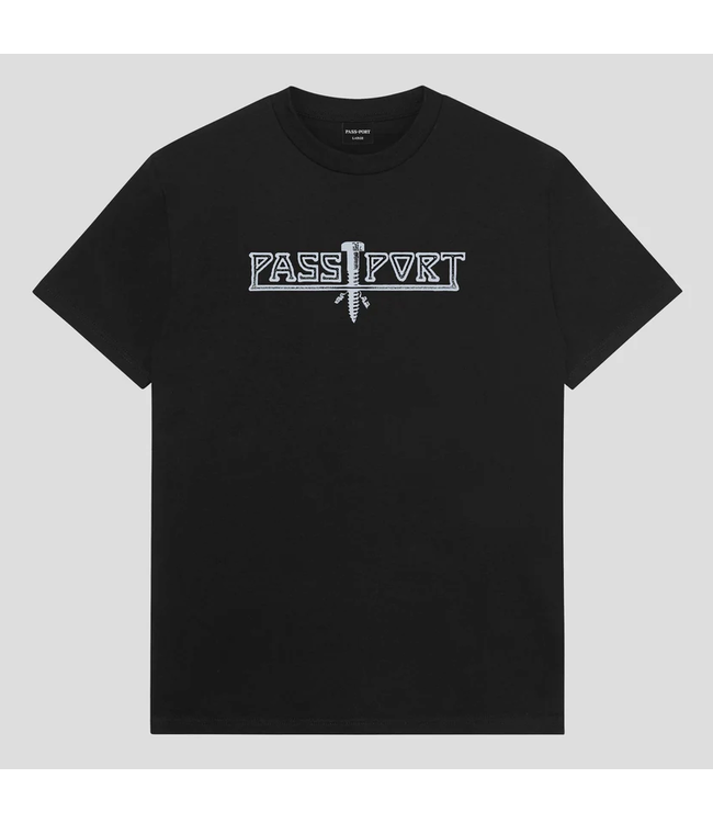 PASS-PORT PASS-PORT - SCREWED TEE (BLACK)