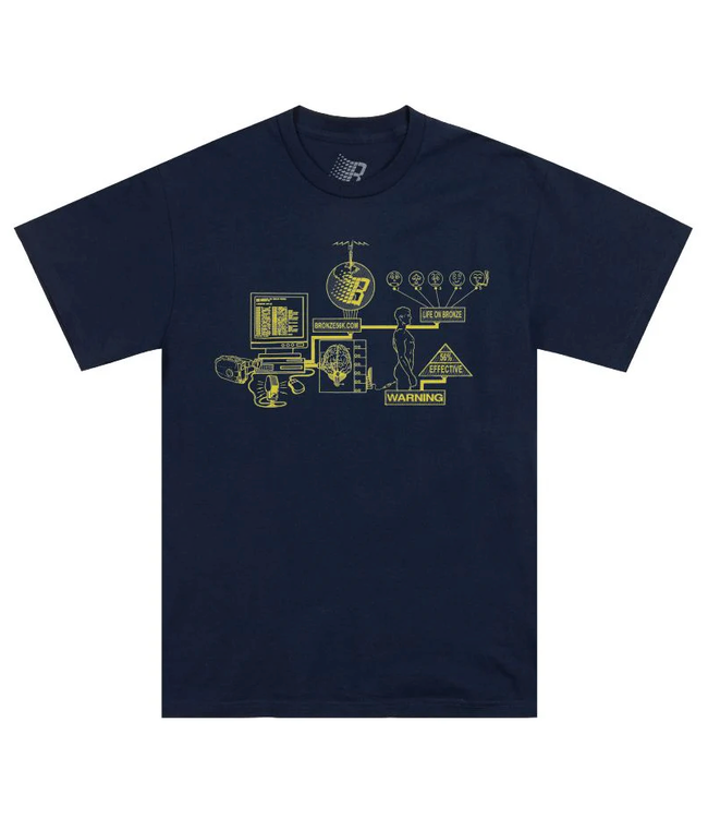 BRONZE 56K BRONZE 56K - LOCKED IN TEE (NAVY)