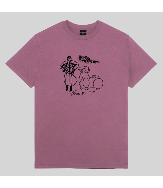 PASS-PORT PASS-PORT - THANK YOU MUM T-SHIRT (BAIES LAVÉES)