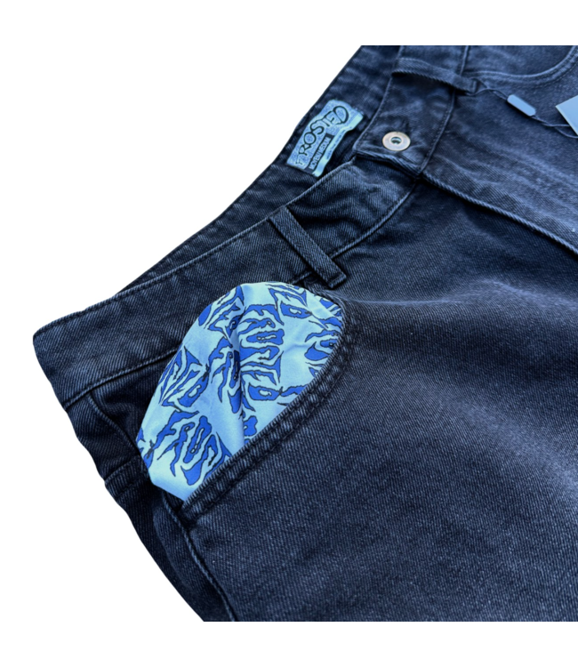 FROSTED FROSTED - WAVY SHORTS (MOON BLACK)