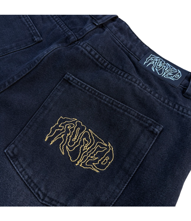 FROSTED FROSTED - WAVY SHORTS (MOON BLACK)