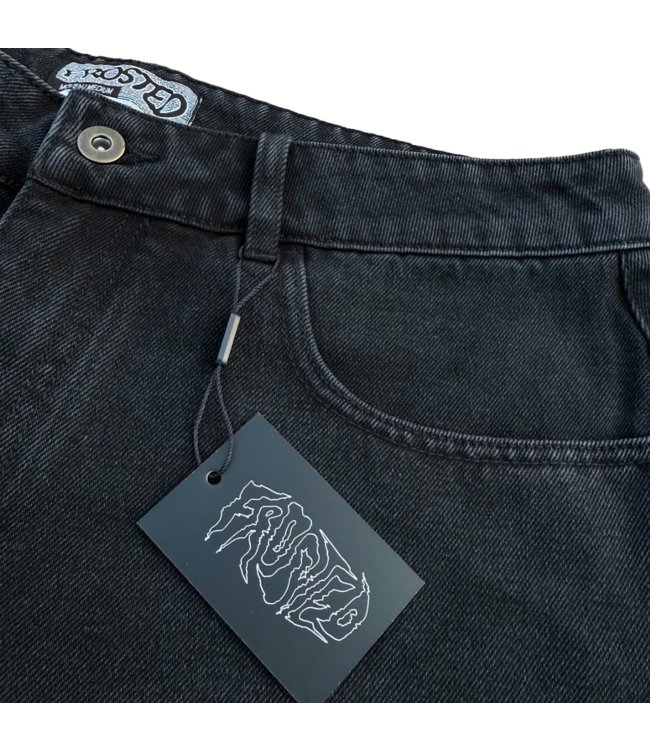 FROSTED FROSTED - WAVY SHORTS (MOON BLACK)