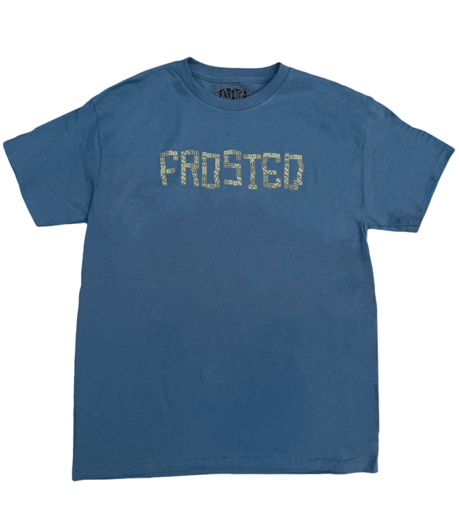 FROSTED FROSTED - DOMINOS TEE (SLATE BLUE)