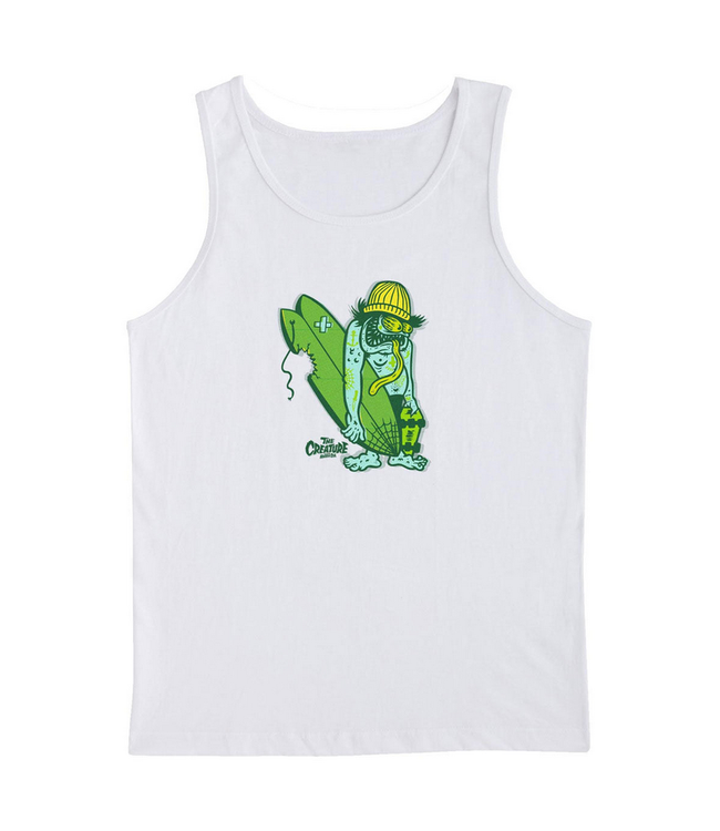 CREATURE CREATURE - HAUNTED SEA CAMISOLE (BLANC)