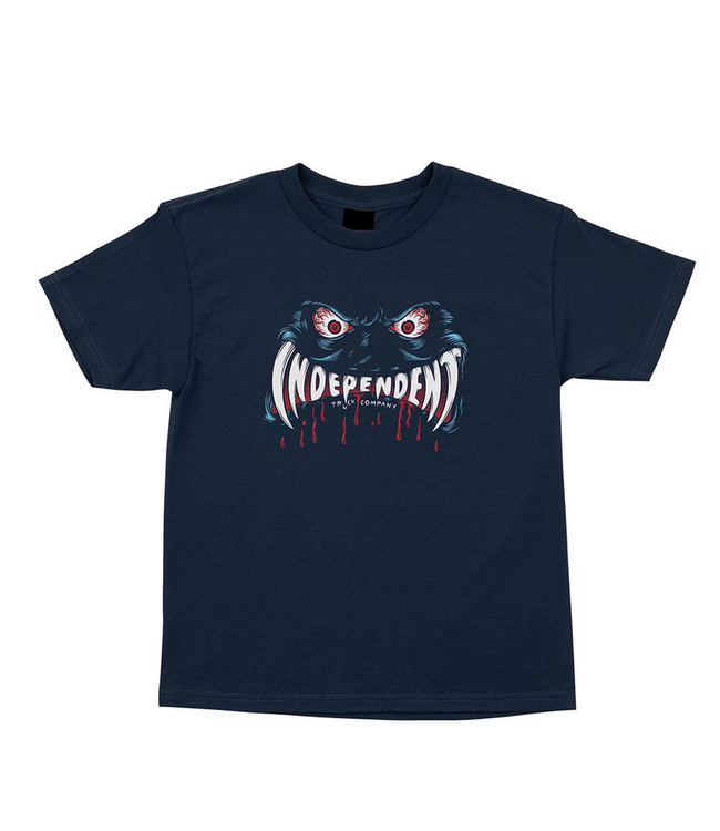 INDEPENDENT INDEPENDENT - POSSESSED FACE TEE KID (NAVY)