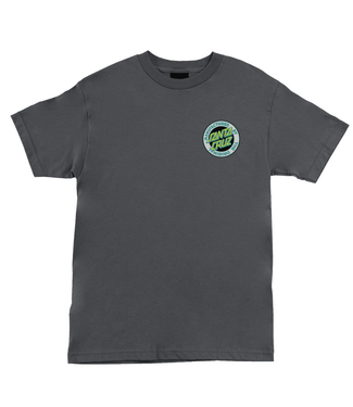 SANTA CRUZ SANTA CRUZ - CARVED MFG TEE (CHARCOAL) SANTA CRUZ SANTA CRUZ - CARVED MFG TEE (CHARCOAL)