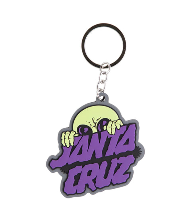 SANTA CRUZ SANTA CRUZ - KNIBBS ALIEN STACKED STRIP KEYCHAIN