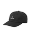 BRIXTON BRIXTON - ALPHA NP LP STRAPBACK CAP (BLACK/ WHITE RINSE)