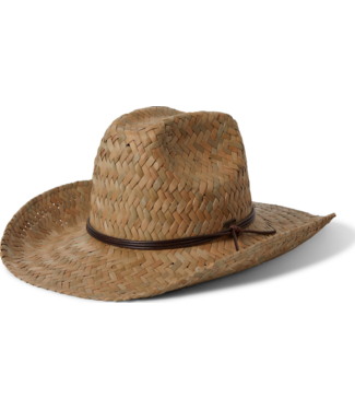 BRIXTON BRIXTON - HOUSTON II STRAW COWBOY HAT (TAN)