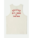 BRIXTON BRIXTON - WOODBURN TANK TOP (OFF WHITE/ CRIMSON)