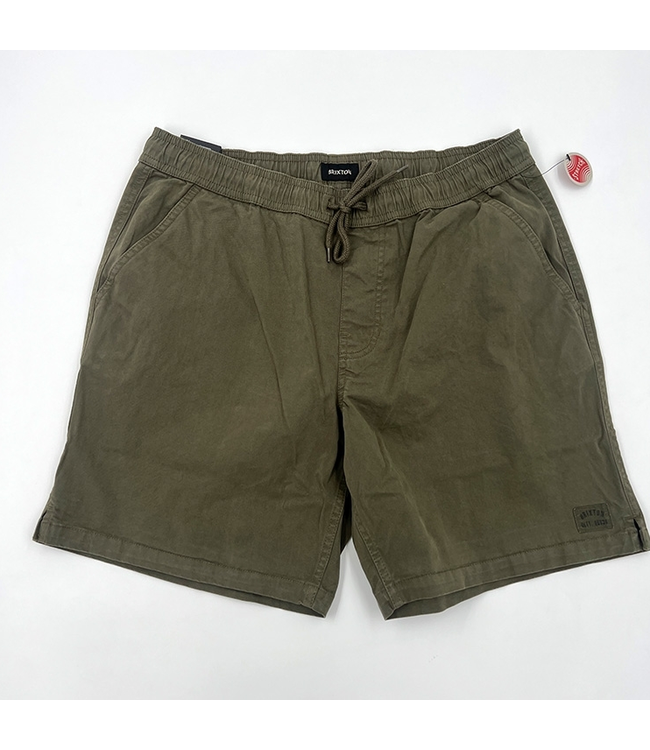 BRIXTON BRIXTON - EVERYDAY VINTAGE WASH SHORT (WASHED IVY GREEN)