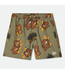 BRIXTON BRIXTON - EVERYDAY HYBRID SHORT 7" (OLIVE SURPLUS FLORAL)