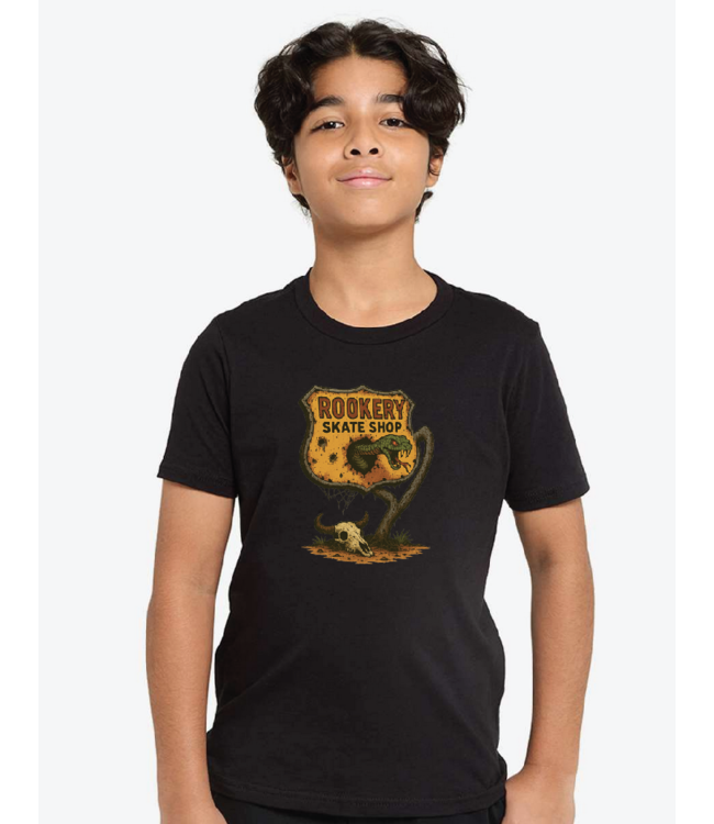ROOKERY ROOKERY - SOUTH BOUND KID TEE (BLACK)