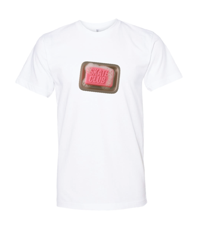ROOKERY ROOKERY - SKATE CLUB  T-SHIRT (BLANC)