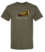 ROOKERY ROOKERY - ROOKRETE T-SHIRT (VERT ARMÉE)