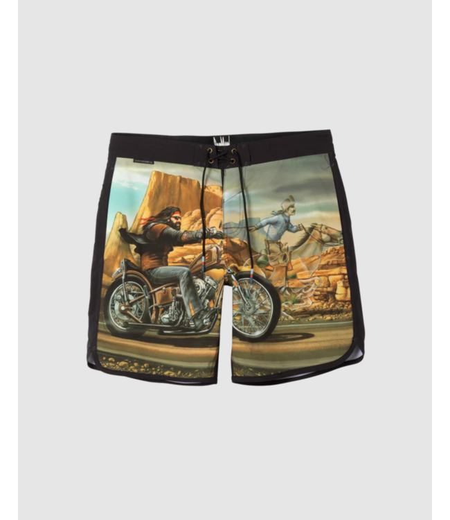 LOSER MACHINE LOSER MACHINE - GHOST BOARDSHORT (NOIR)