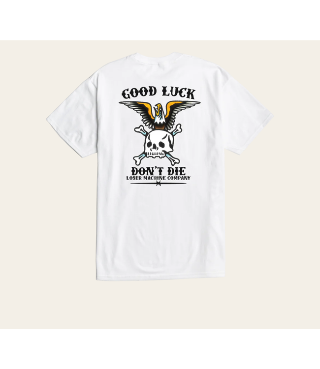 LOSER MACHINE LOSER MACHINE - HARDENED TEE (WHITE)
