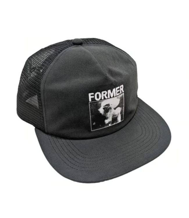FORMER FORMER - WAR POODLE TRUCKER CAP (BLACK)