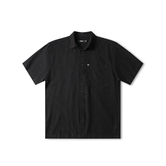 FORMER - VIVIAN VINE CHEMISE MANCHES COURTES (NOIRE)