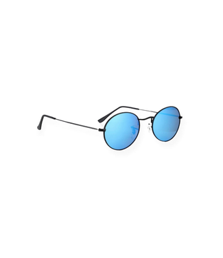 GLASSY GLASSY - CAMPBELL POLARIZED BLACK BLUE MIRROR