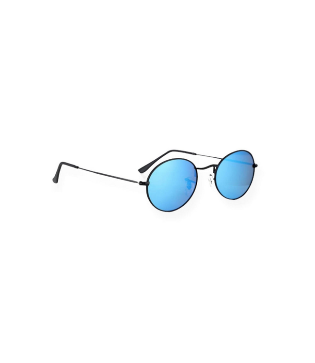 GLASSY GLASSY - CAMPBELL POLARIZED BLACK BLUE MIRROR