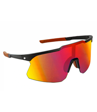 GLASSY GLASSY - COOPER SPEED SHADES BLACK/ RED MIRROR
