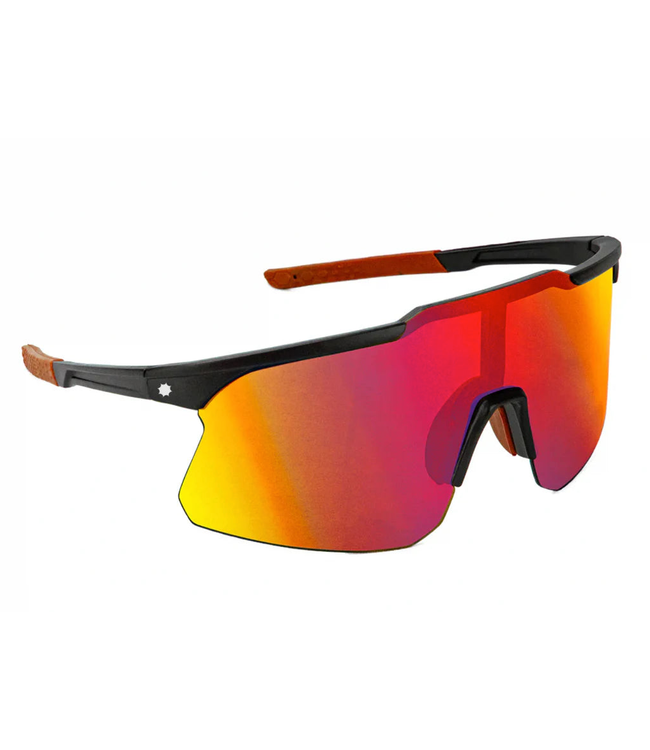 GLASSY GLASSY - COOPER SPEED SHADES BLACK/ RED MIRROR